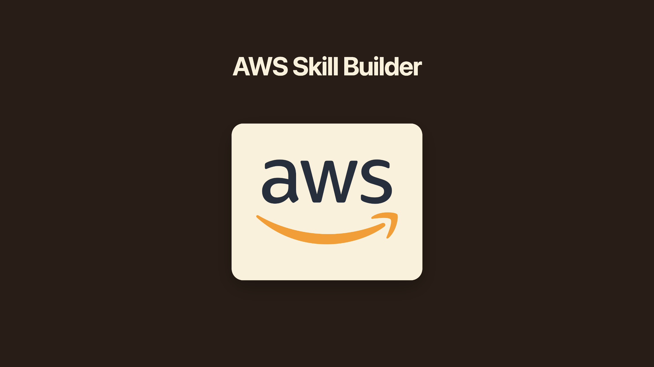 AWS Skill Builder AI and ML course catalog