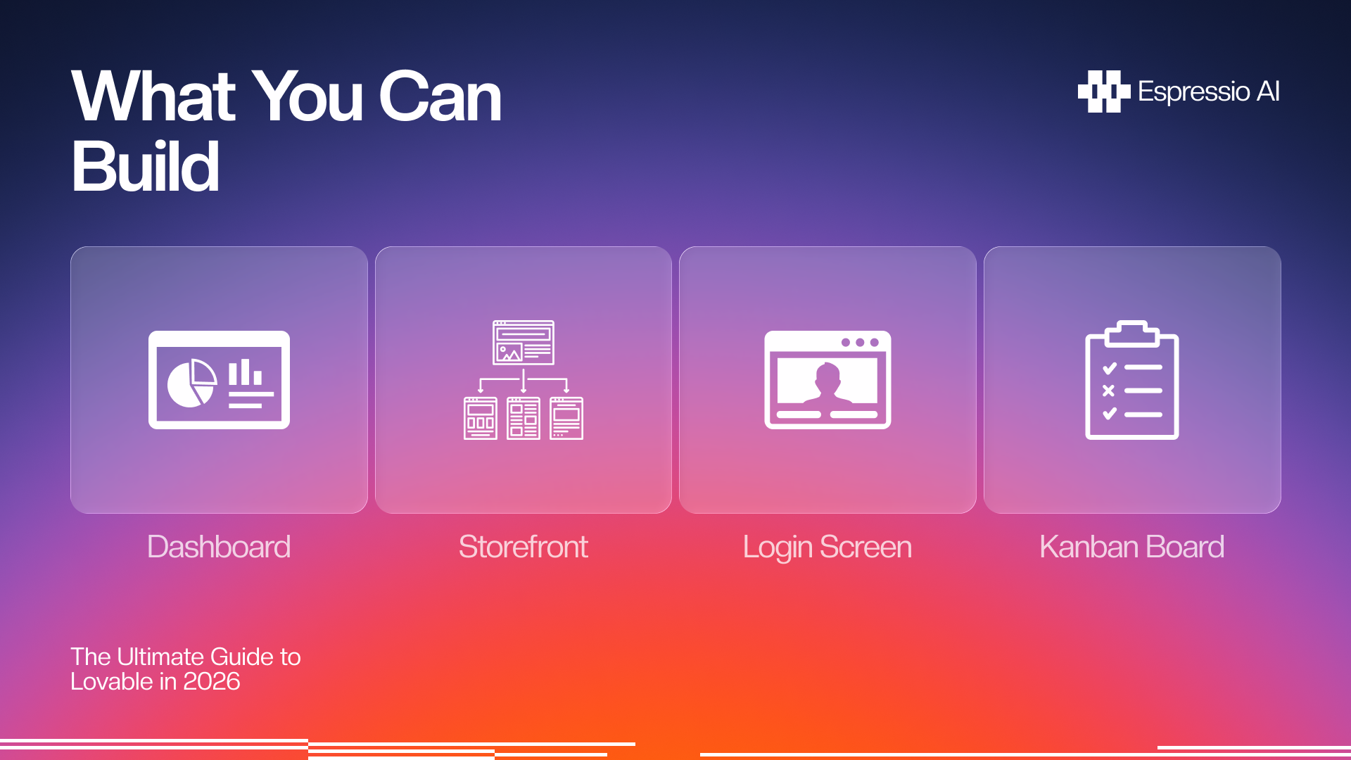 What can you build with Lovable